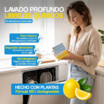 Jabón lavavajillas ecológico en tiras – Con efecto desinfectante y abrillantador