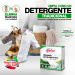 Detergente ecológico en tiras biodegradable para lavar la ropa
