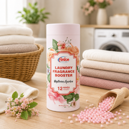 Perles parfumées pour laver le linge avec un parfum longue durée.