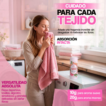 Detergente quitamanchas y perlas perfumadas – Elimina manchas difíciles y deja un aroma duradero