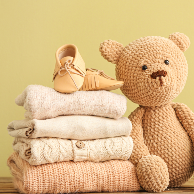 Detergente bebé ecológico en tiras para piel sensible y ropa delicada de recién nacido